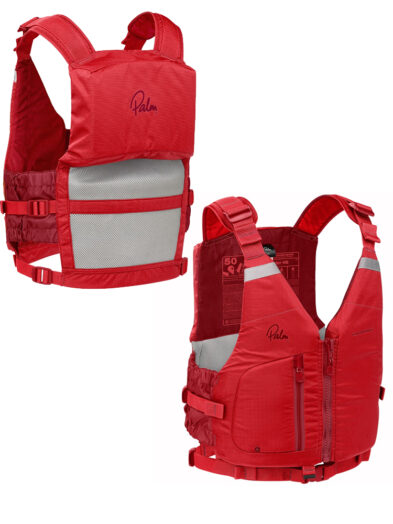 Palm Meander High Back 12643 - Flame Red