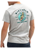 Rietveld Happy toon classic T-shirt - Sport Grey